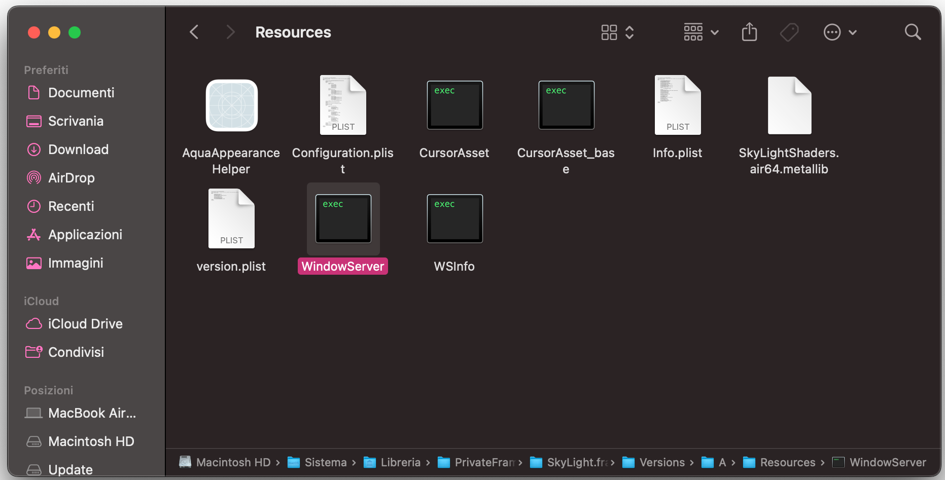 Torna nel Finder e fai clic su Vai alla cartella. Inserisci il percorso che hai annotato dal processo sospetto e, quando compaiono file e cartelle, eliminali spostandoli nel Cestino.