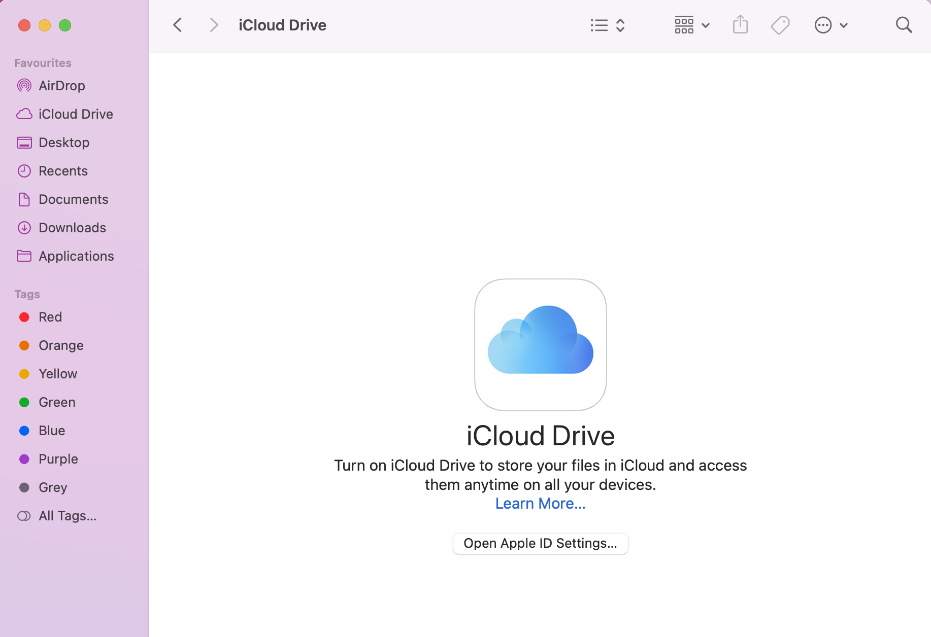 For quicker access, you can open Finder and, in the Sidebar, drag OneDrive into Favourites.