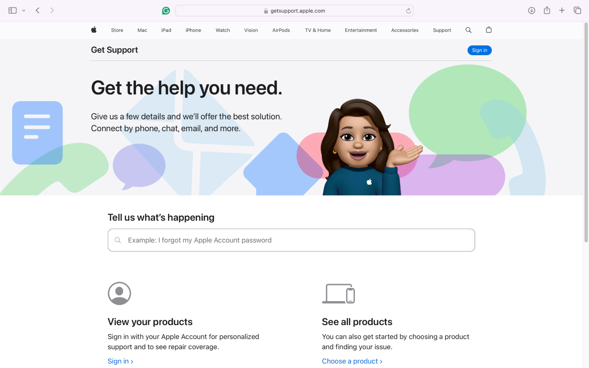 You can use the search box function to make sure the help you receive is linked to the barrier you’re facing–that way the advice should be relevant and helpful.