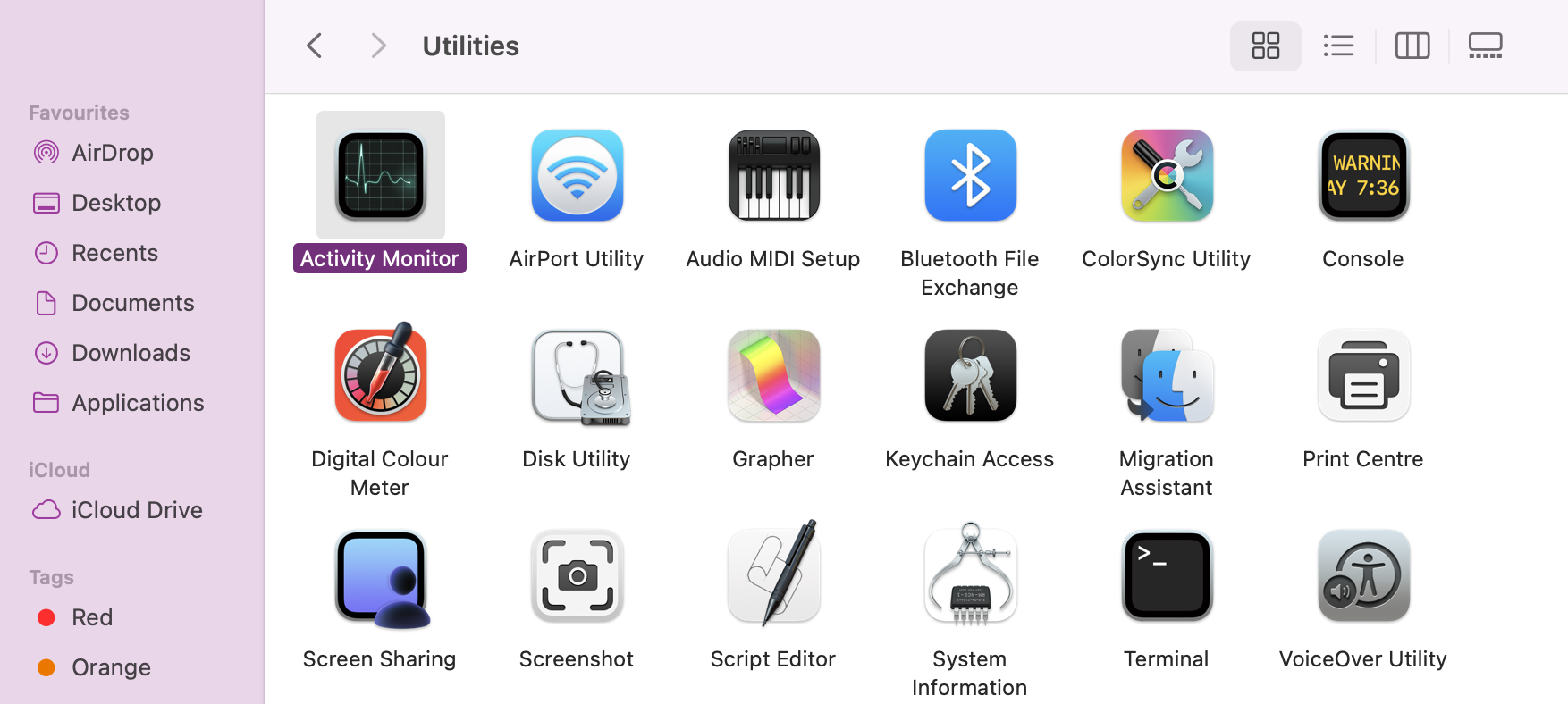 To force-quit Avconferenced on Mac, you’ll first need to open Activity Monitor. You can do this by going to your Utilities folder in Finder’s Applications.