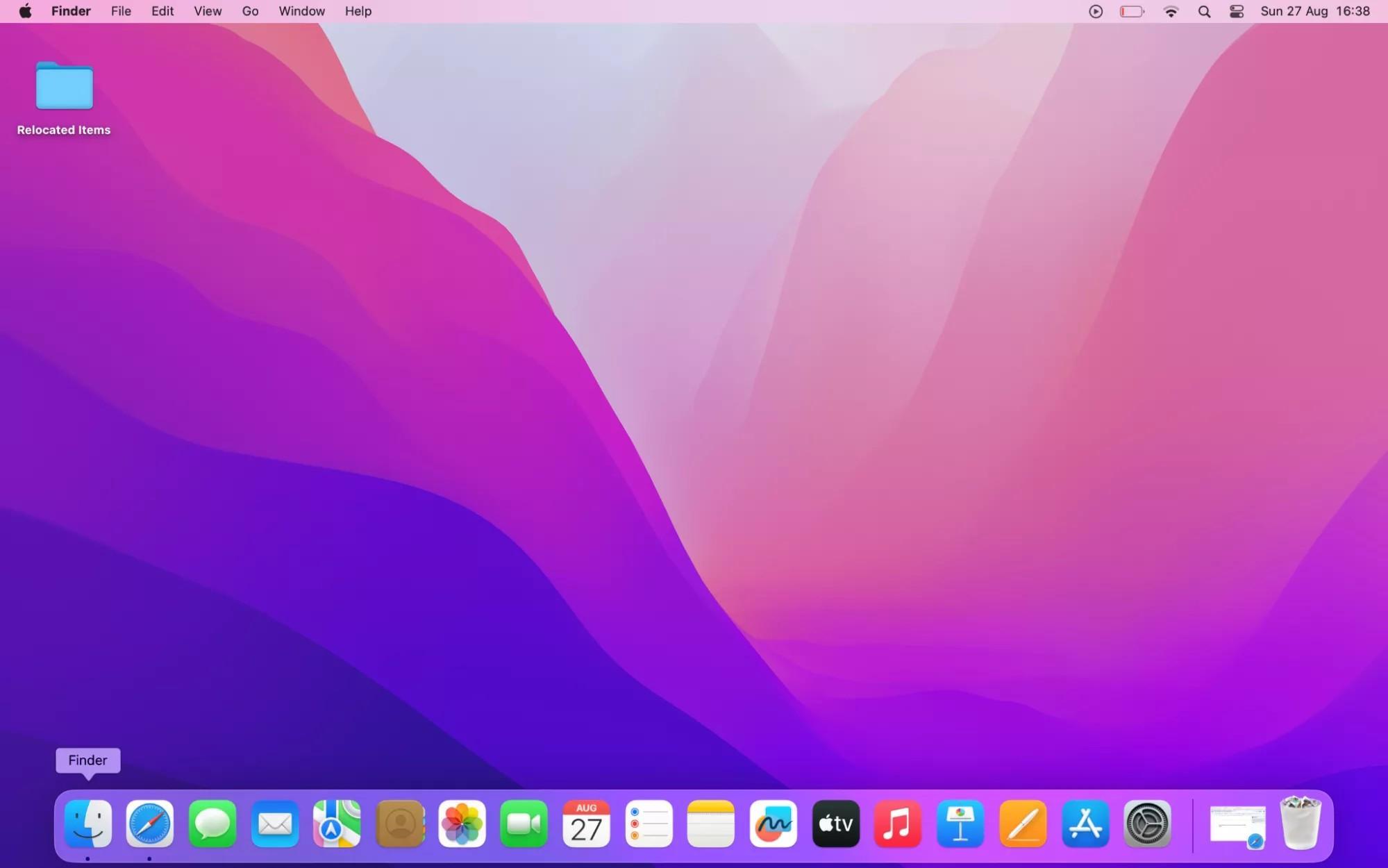 Si, tras actualizar tu dispositivo Mac, tienes elementos reubicados, también encontrarás un acceso directo en el escritorio de tu Mac en el que puedes hacer doble clic para ver qué archivos contiene antes de eliminarlos o conservarlos.