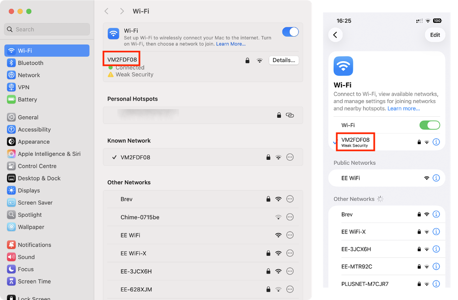 To use AirServer to mirror your iPhone on your Mac, make sure both devices are connected to the same Wi-Fi network.