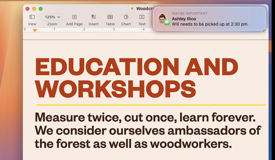 While some notifications and alerts might be essential, too many too often can be distracting. The Reduce Interputtions Focus mode can ensure you’re no longer bombarded with unnecessary alerts one after another.