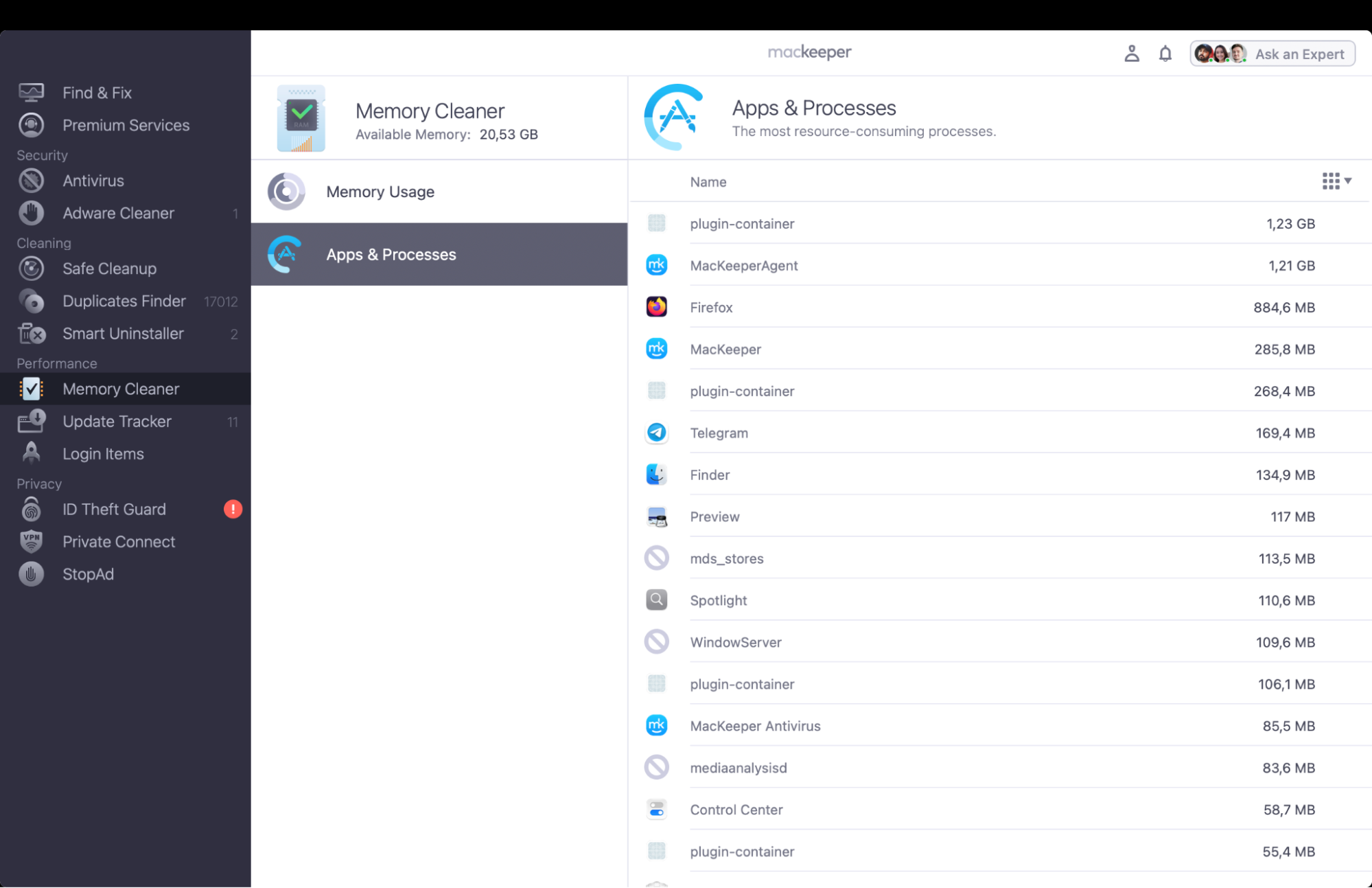 Review the list of running tasks and select unnecessary ones to remove, freeing up system resources for better performance.