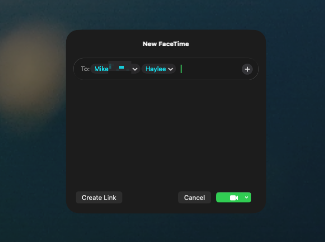 When adding contacts to a FaceTime call on your Mac, you don’t need to limit yourself to one person. You can add more and do a group call with them, as long as they all have FaceTime on their devices.