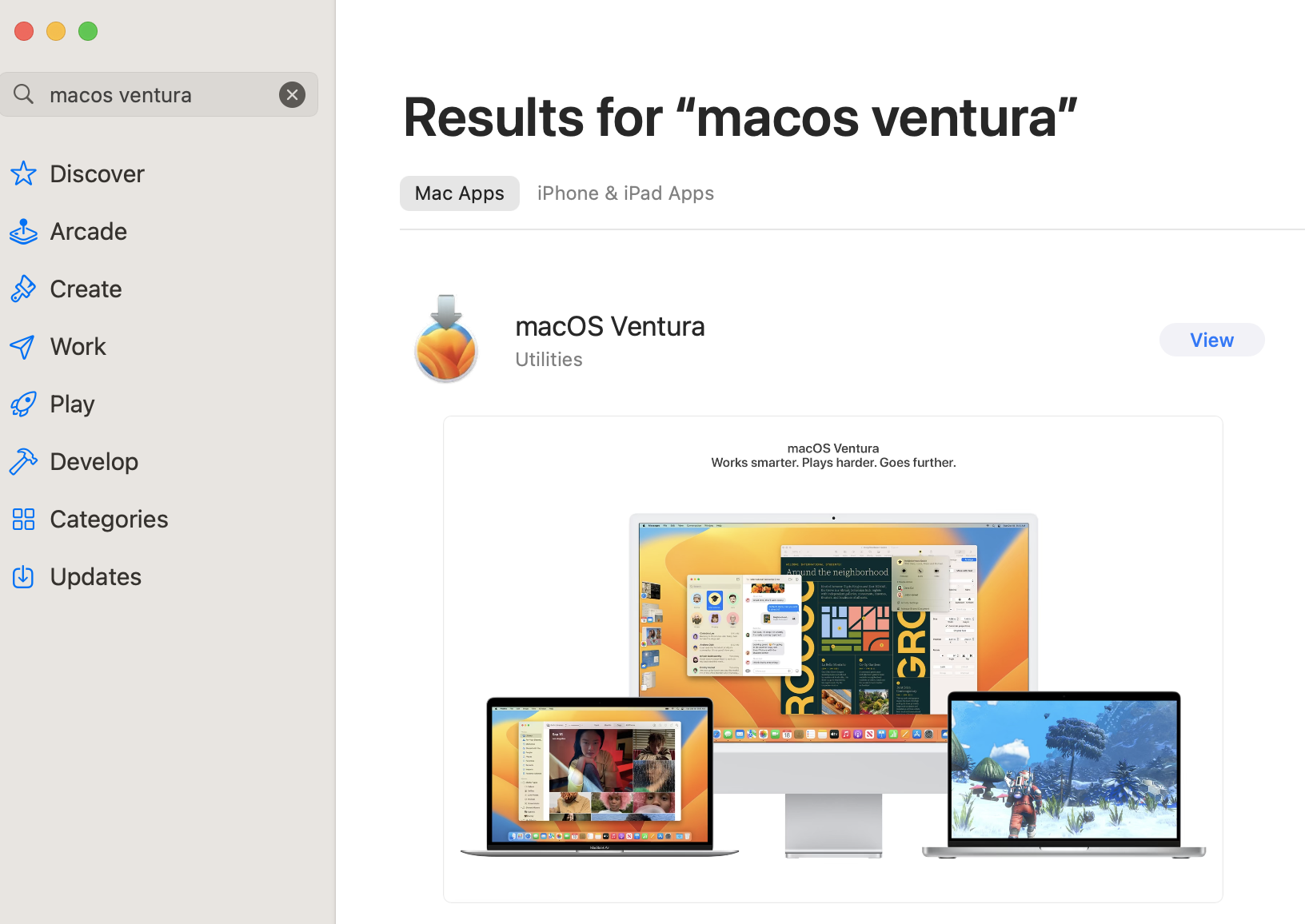 You can download multiple versions of macOS from the App Store. To do this, simply enter the edition you wish to download. You should see it after hitting the Enter key.