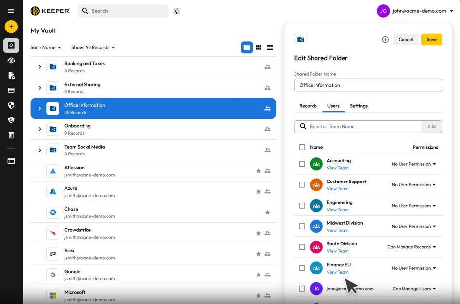 Keeper for MacBook is a good password manager with strong encryption.