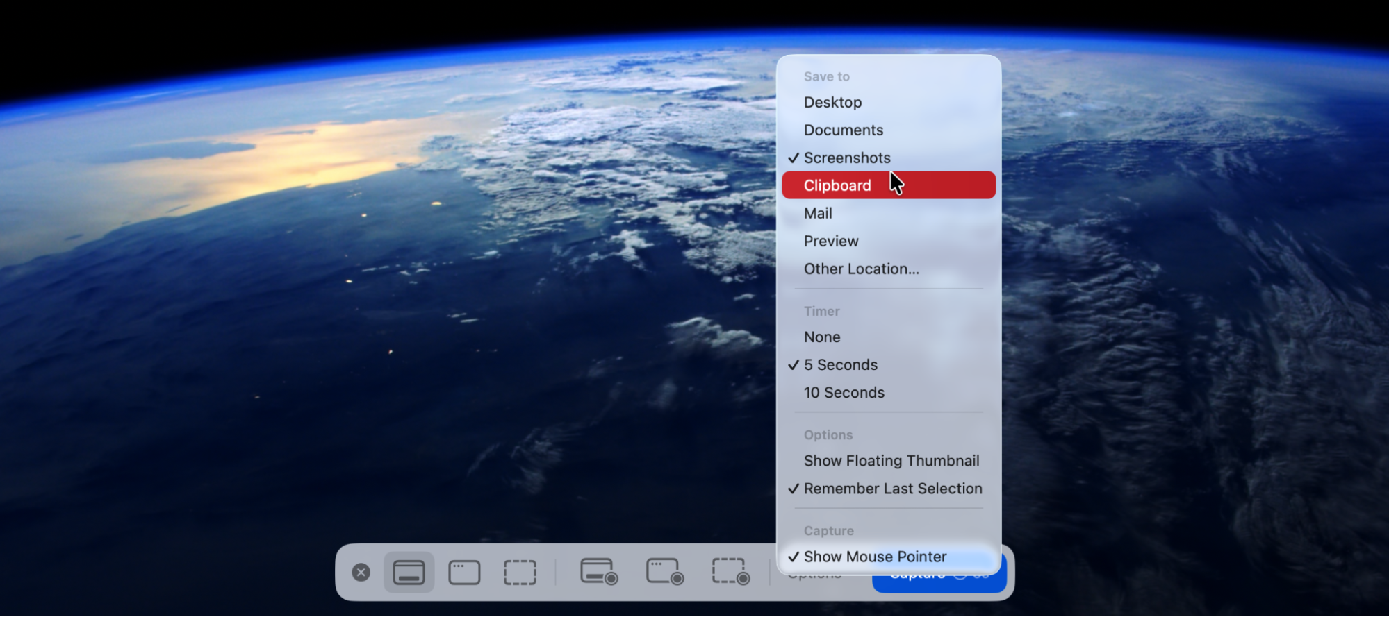 By default, your Mac will save new screenshots to your desktop. The good news is you can change this at any time from the Screenshot app settings.