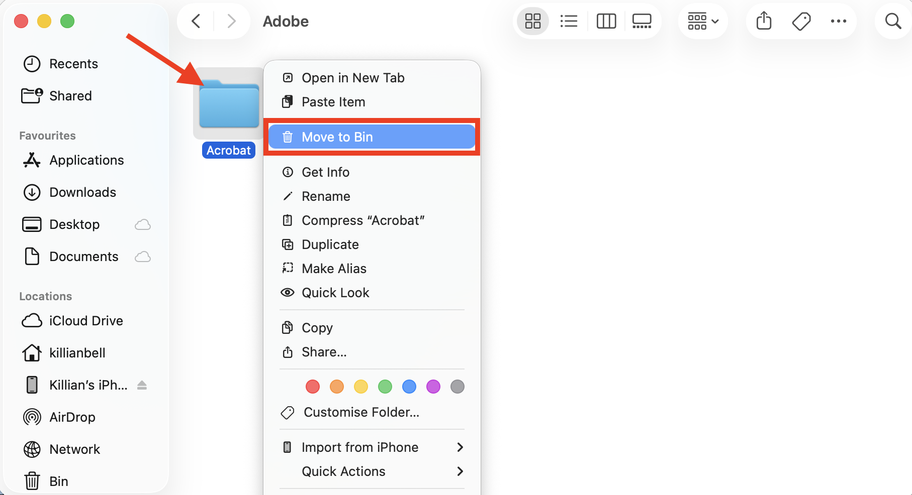 The Adobe Acrobat folder inside the Library on Mac. When you want to know how to delete Adobe Acrobat from Mac, first delete the Acrobat app and then remove all associated files.