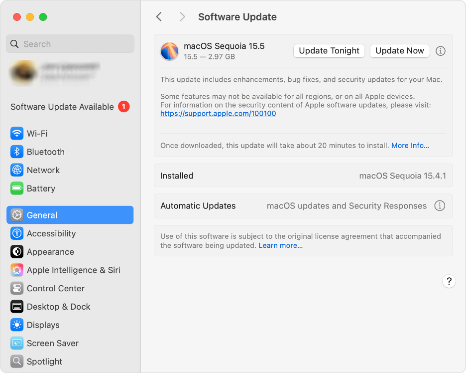 To install the latest Safari version on your MacBook, click Update.