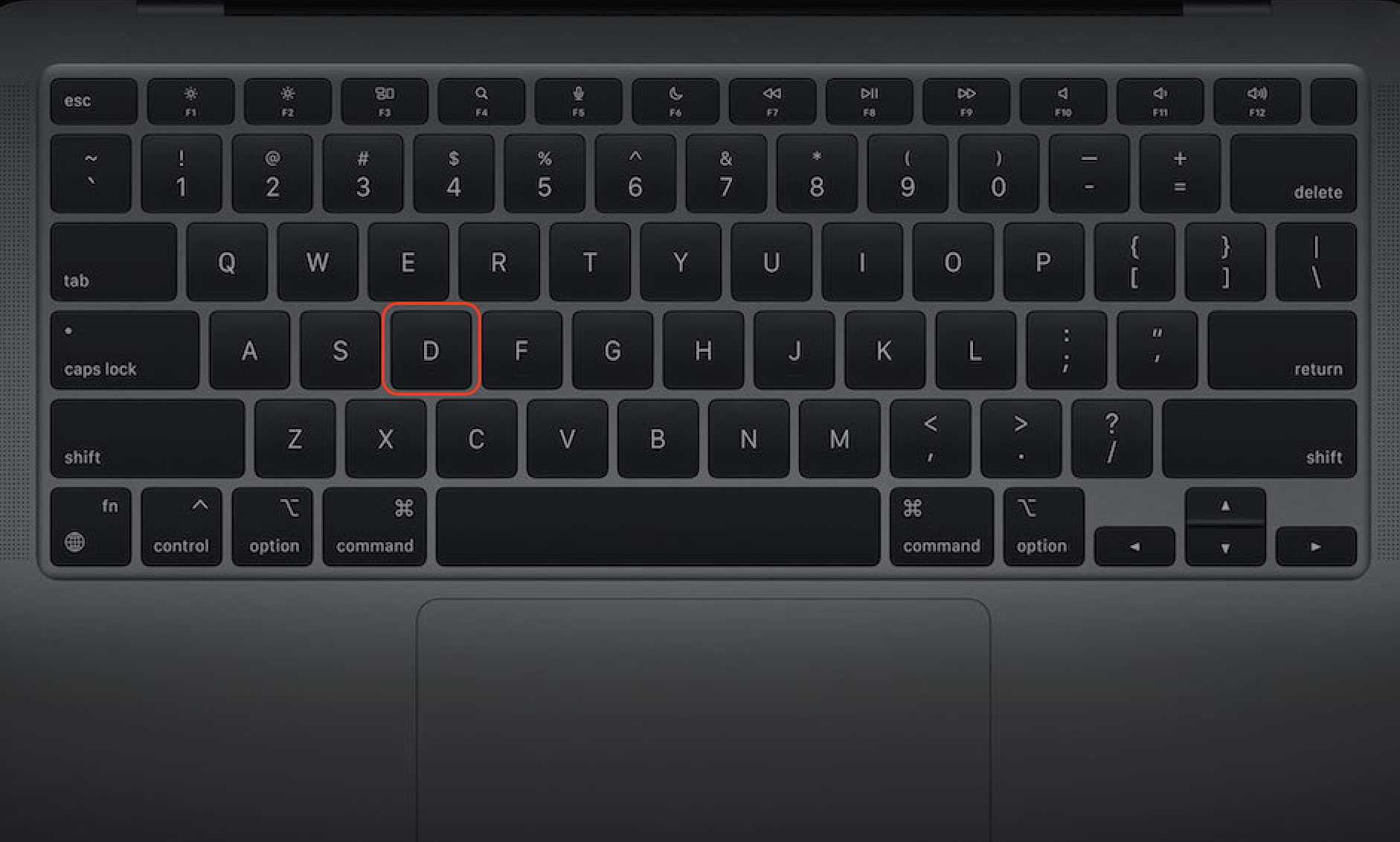 Para executar o Apple Diagnostics em um Mac Intel, primeiro ligue seu Mac e, em seguida, pressione e segure a tecla D imediatamente.