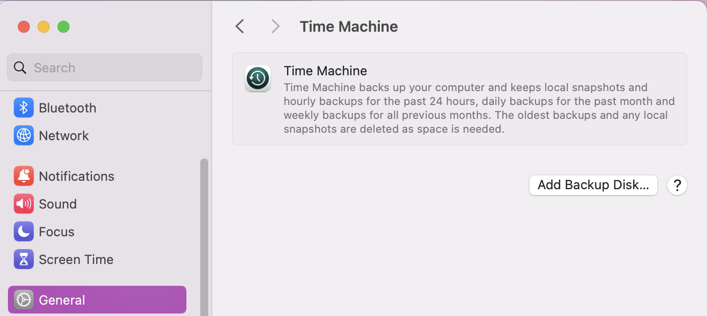 Before you factory reset a MacBook with macOS Mojave installed, preparation is key to avoiding compromising your device’s stability. You’ll first want to back up all your files using Time Machine or an external USB drive.