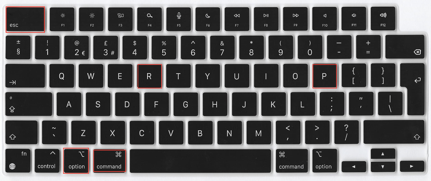 Zodra je Herstart hebt geselecteerd, houd je alle vier de toetsen op je toetsenbord ingedrukt totdat er een grijs scherm verschijnt. Houd ze ingedrukt totdat je de opstartgong van je Mac hoort, wat aangeeft dat je laptop weer is ingeschakeld.