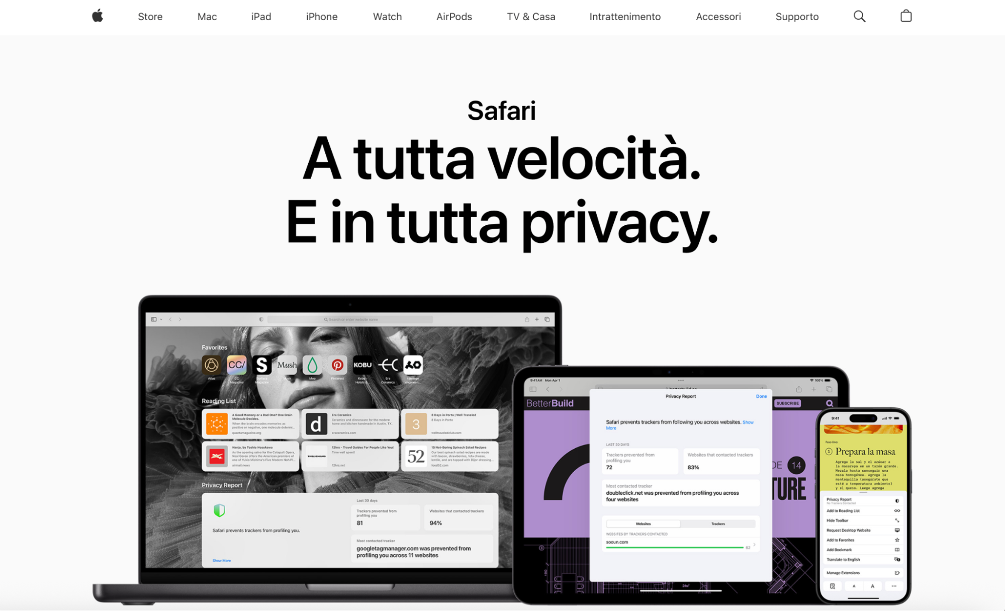 Interfaccia di Safari mostrata come browser per chi inizia a prendere confidenza con i laptop Mac. Ti abituerai più in fretta di quanto pensi.