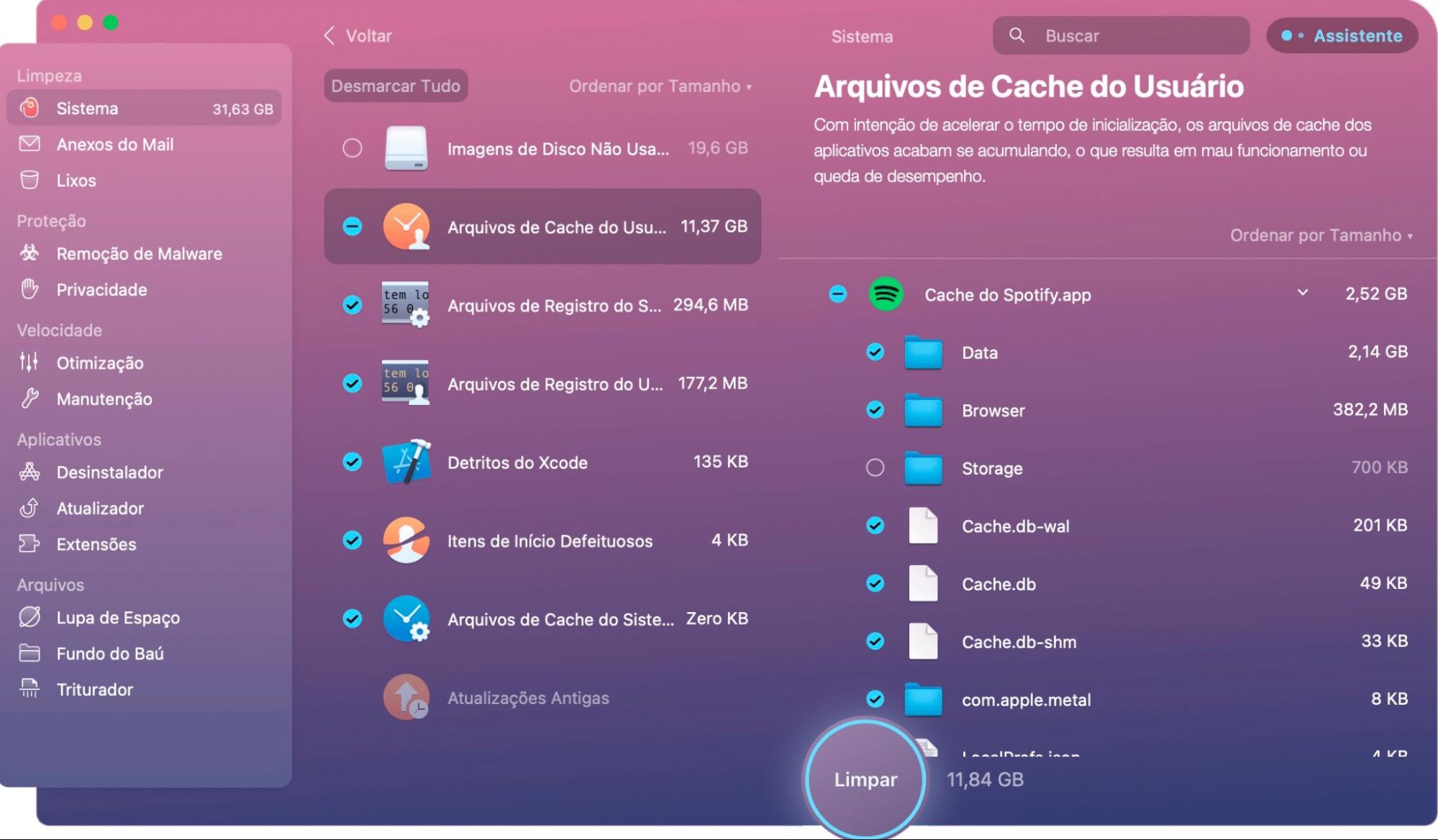 O CleanMyMac X também pode ajudar você a limpar o seu Mac. Confira o resultado da nossa investigação sobre a capacidade de limpeza dele.