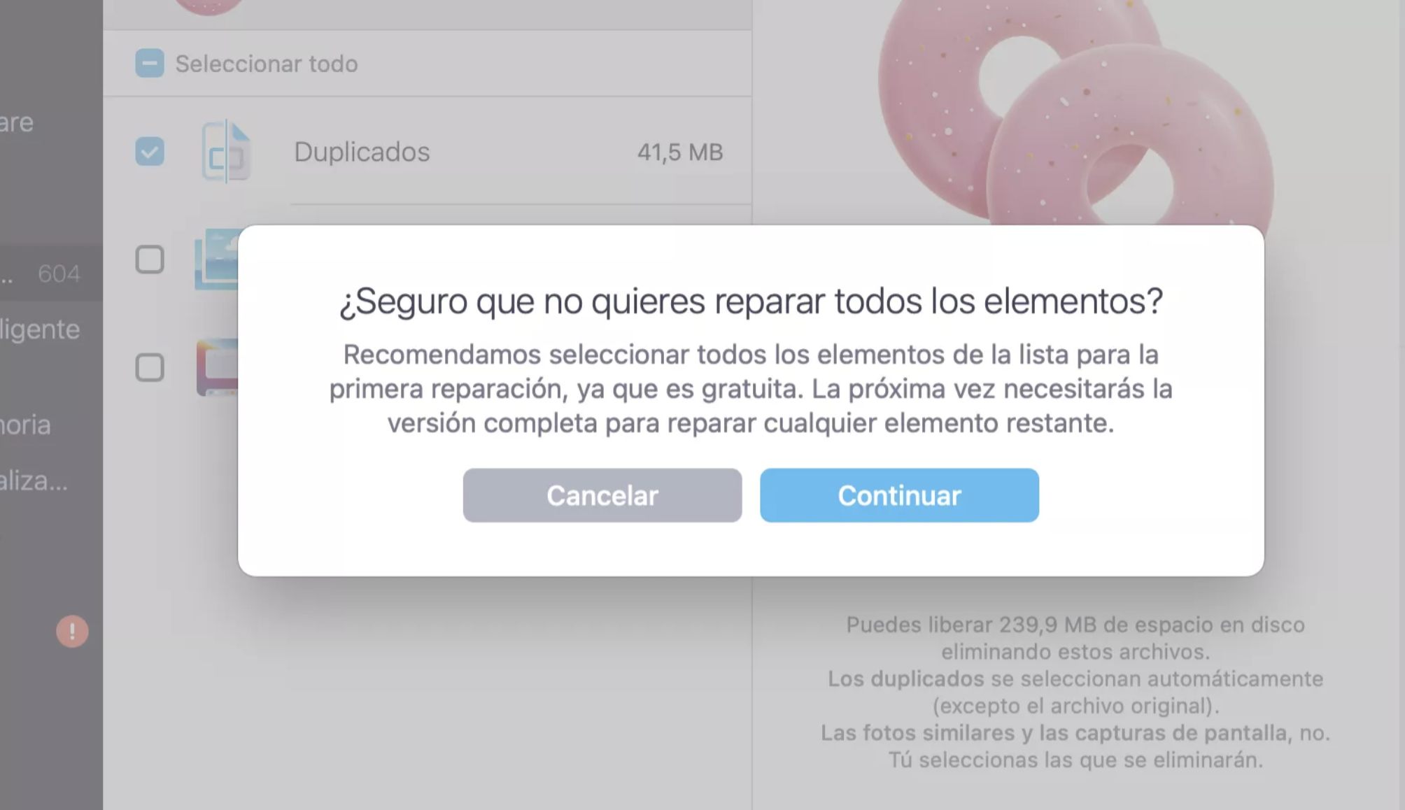 Para finalizar el proceso, sólo haz clic en Eliminar.