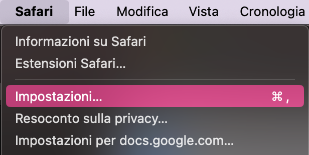 Svuota la cache DNS in Safari su Mac andando su Safari > Impostazioni. Qui puoi selezionare la casella richiesta per continuare il processo.