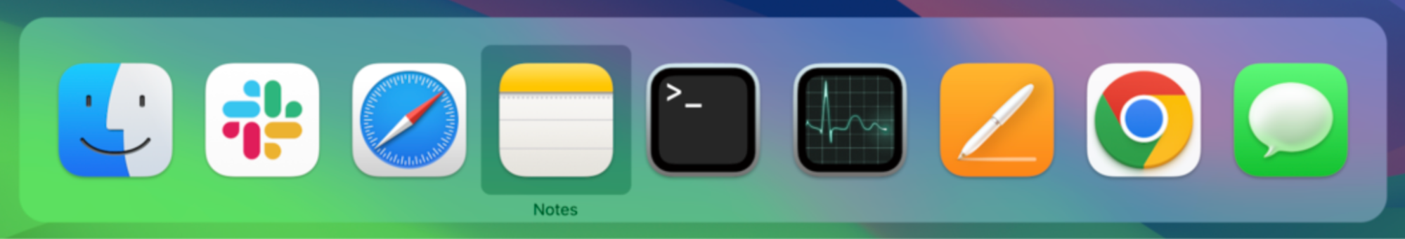 A pop-up menu will show in the middle of the screen with every app you have open and running in the background. You can switch between them easily to manage and Quit them.