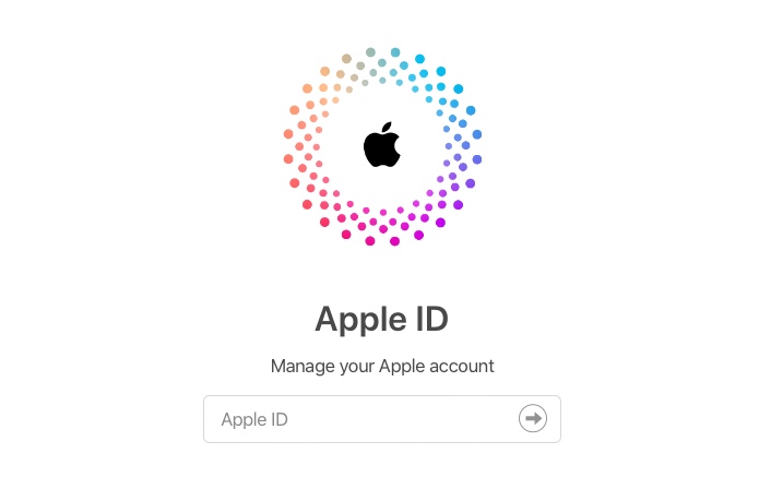 Enter your Apple ID and password on iCloud.com, then complete any verification steps to securely access your iCloud account and stored photos.