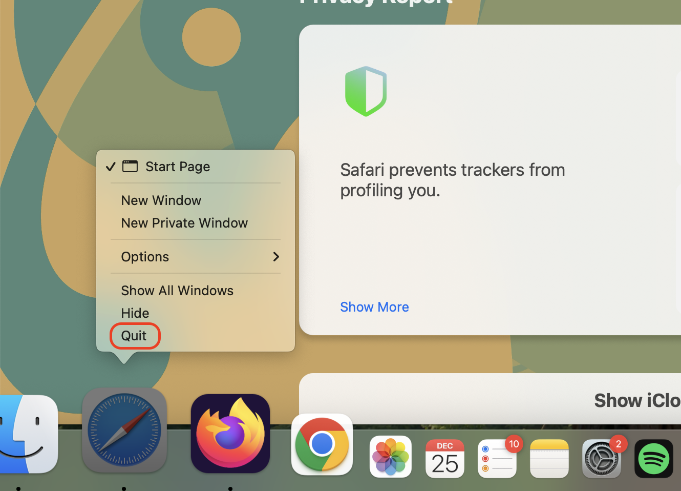 Quitting Safari completely before removing extensions ensures no files are locked in use and prevents conflicts during manual cleanup in Finder on macOS.