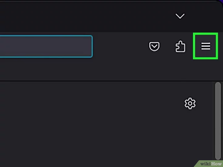 Start viewing your full search history in Mozilla Firefox by opening the Mozilla Firefox browser, then click the three horizontal lines in the top right corner of the window to see the menu.