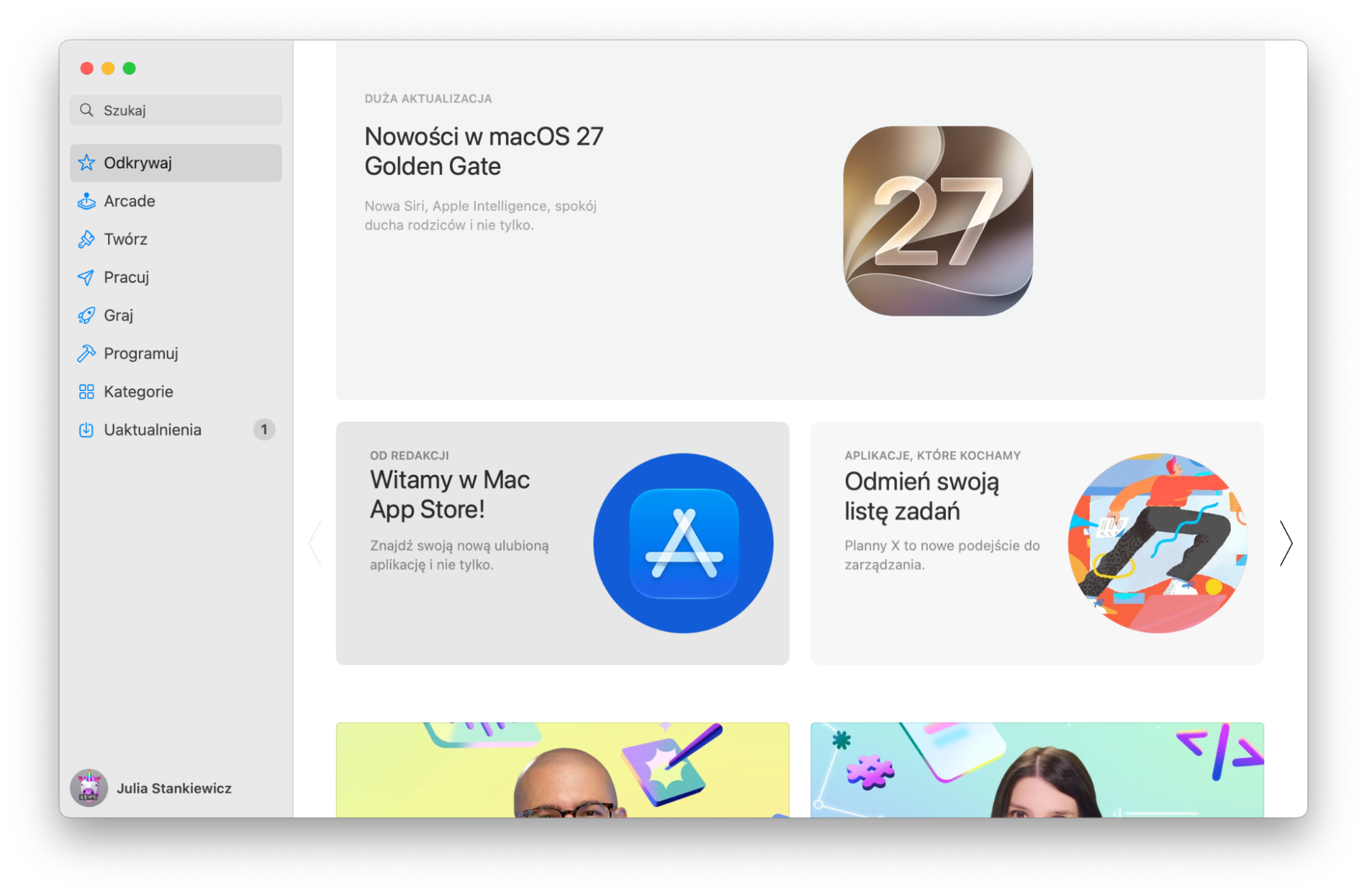 Możesz łatwo sprawdzić aktualizacje aplikacji, otwierając App Store i przechodząc do zakładki Uaktualnienia.