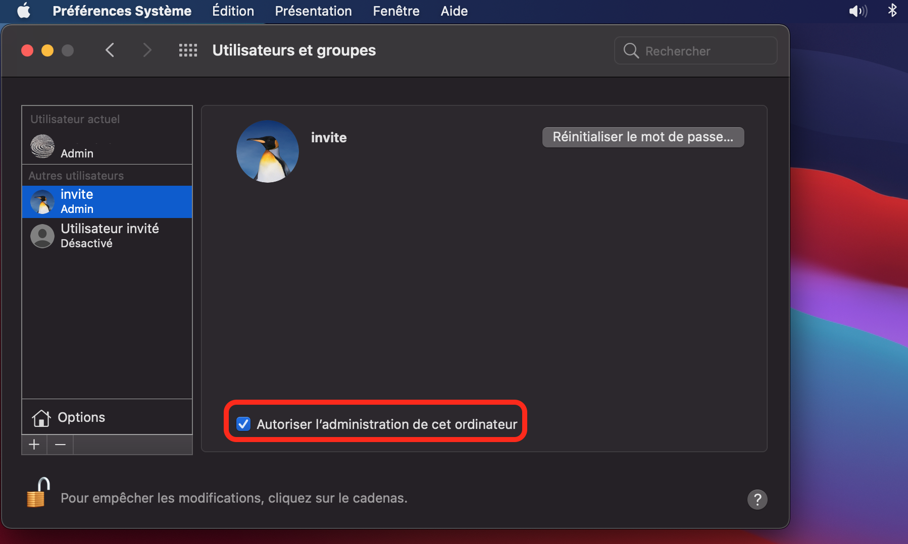 Pour permettre aux utilisateurs invités de se connecter aux dossiers partagés, allez dans les préférences de partage de fichiers de votre Mac et cochez la case à côté de « Autoriser les utilisateurs invités à se connecter aux dossiers partagés ». Pour permettre aux utilisateurs invités de se connecter aux dossiers partagés, allez dans les préférences de partage de fichiers de votre Mac et cochez la case à côté de « Autoriser les utilisateurs invités à se connecter aux dossiers partagés ».