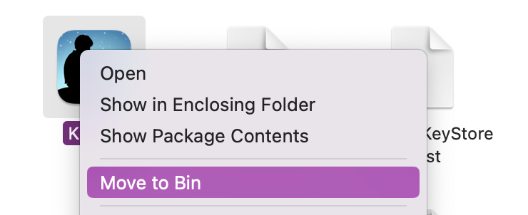 Go to your Applications folder, and look through all the apps you have downloaded. If there are any you no longer want or need, right-click and Move to Bin.