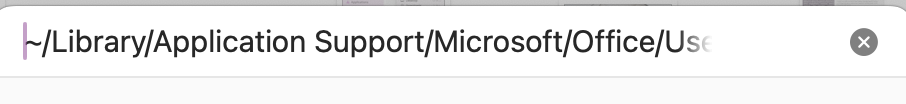 If you;re still facing slowness with Word, it’s time to update your templates. You;ll find need to open Finder, Go > Go to Folder to type in the following path: ~/Library/Application Support/Microsoft/Office/User Templates/