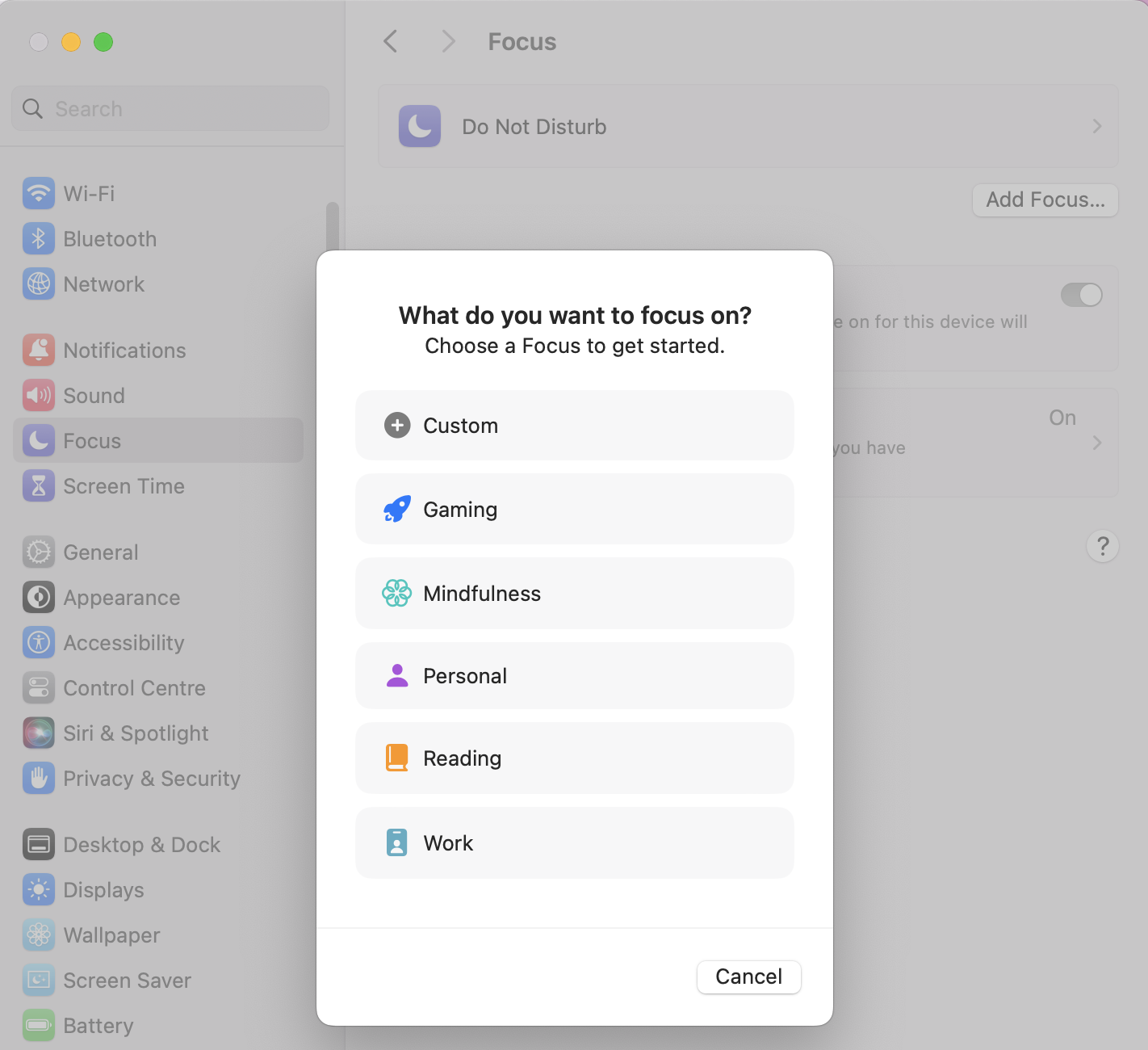 You’ll then have the option to select what pop-ups and notification you want to receive from your system and apps. You can also set a time range on this to ensure your ringer is not off longer than intended–to avoid missing important work or school updates at a later date.