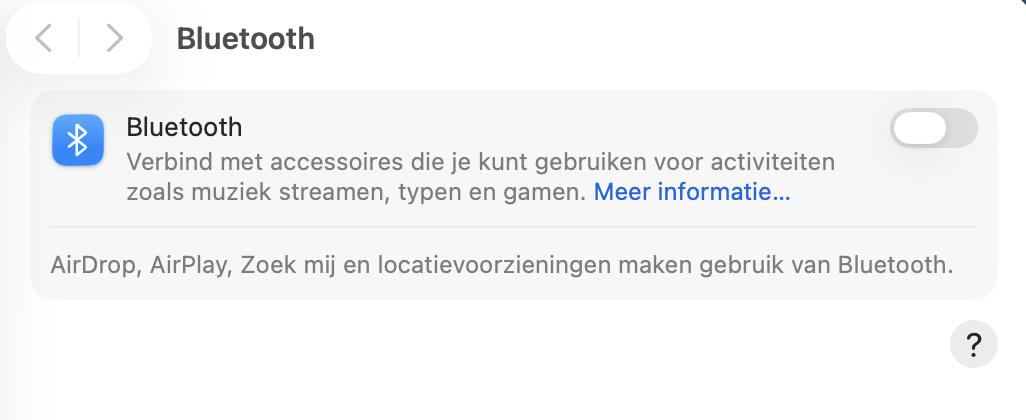 Verbind de muis opnieuw met je Mac. Klik op het Apple-menu en kies Systeemvoorkeuren > Bluetooth. Control-klik op je muis en kies Verwijderen > Verwijderen. Zet de muis uit en na enkele seconden weer aan. Klik tot slot op de knop Verbinden.