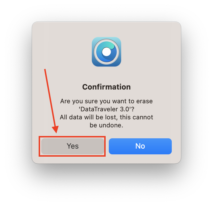 OpenCore Legacy Patcher progress screen on macOS, confirming that the USB drive is being erased and formatted to create a bootable macOS Sequoia installer for older Macs.