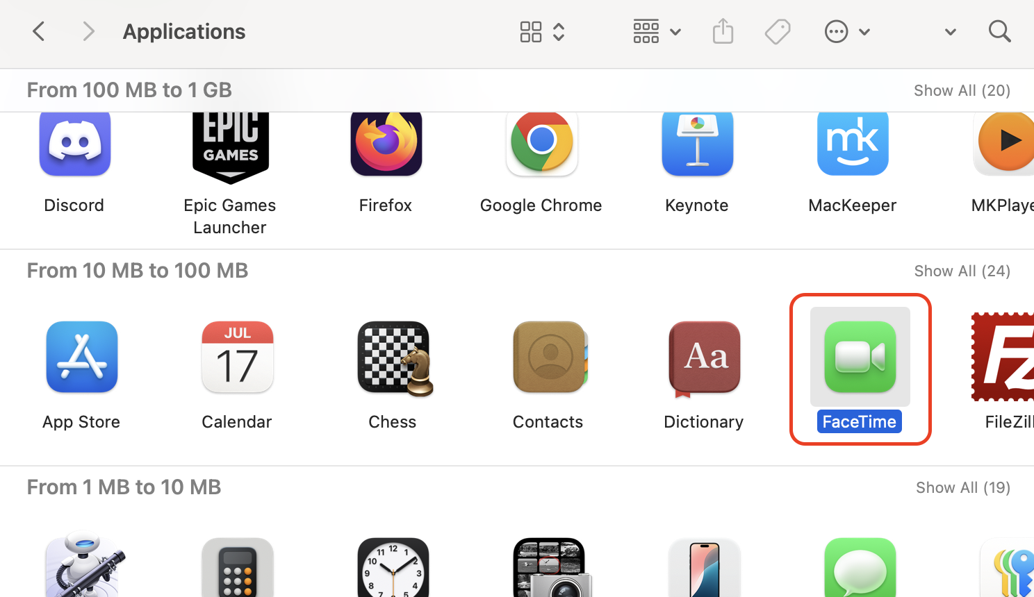 Open the Applications folder on your Mac and double-click the FaceTime icon to launch the app and begin managing your messaging settings.