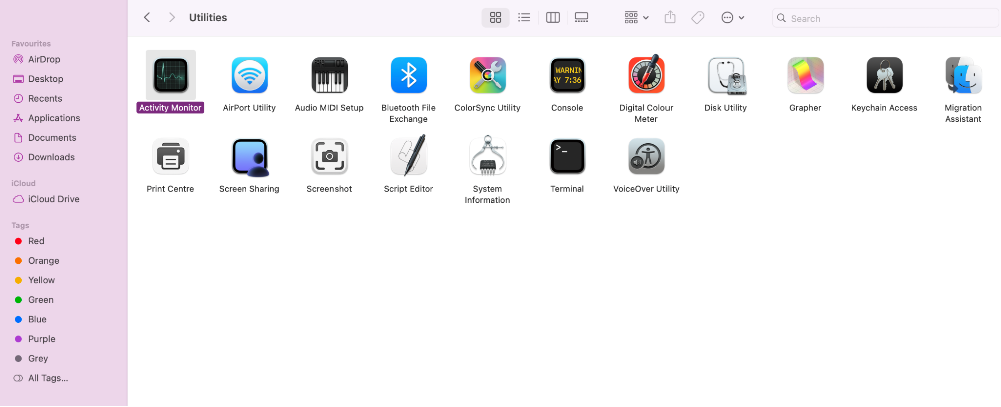 You can try to uninstall a stubborn app by first quitting all its processes in Activity Monitor. To do this, open Finder and go to Applications > Utilities. When you see Activity Monitor, double-click to open it.