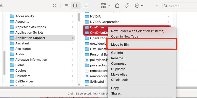Look for anything that has 'OneDrive' in the name and delete it. You should also look in other hidden system folders for data that is associated with OneDrive.