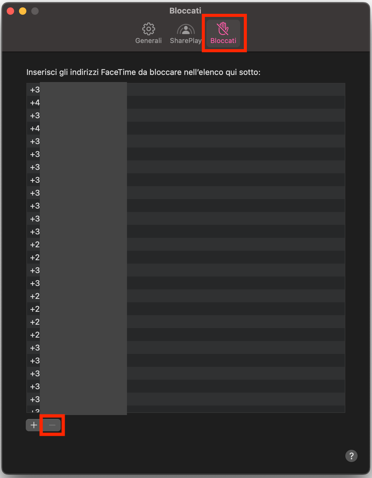 Assicurati di non aver bloccato un utente per sbaglio. Per sbloccare i contatti su FaceTime, vai in Preferenze di FaceTime e seleziona Bloccati. Scegli il contatto dal menu, quindi fai clic sul segno meno nella parte inferiore della finestra.