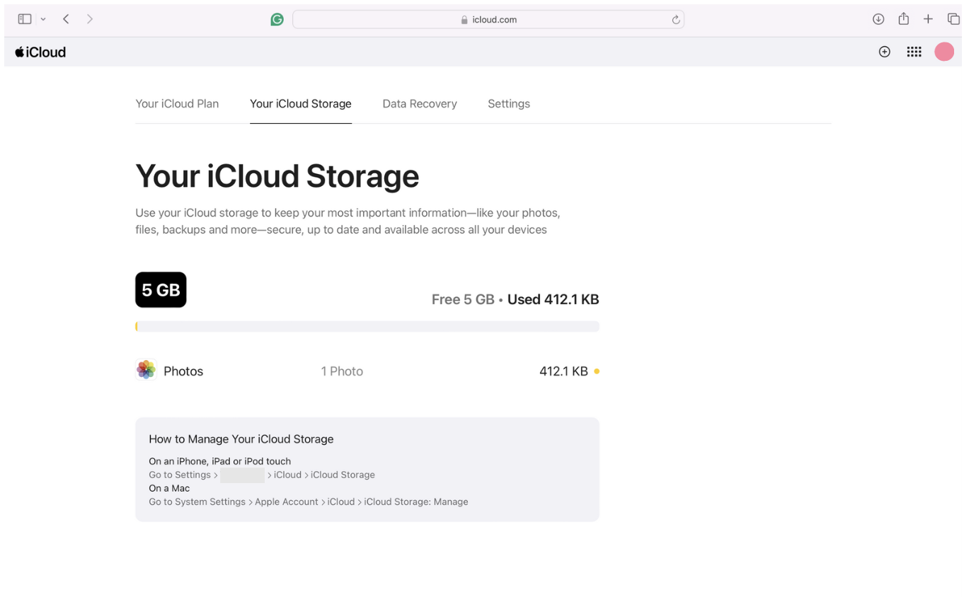 You will then be taken to a new window where you’ll be shown a full, detailed breakdown of your available and used iCloud storage. You will then be taken to a new window where you’ll be shown a full, detailed breakdown of your available and used iCloud storage.