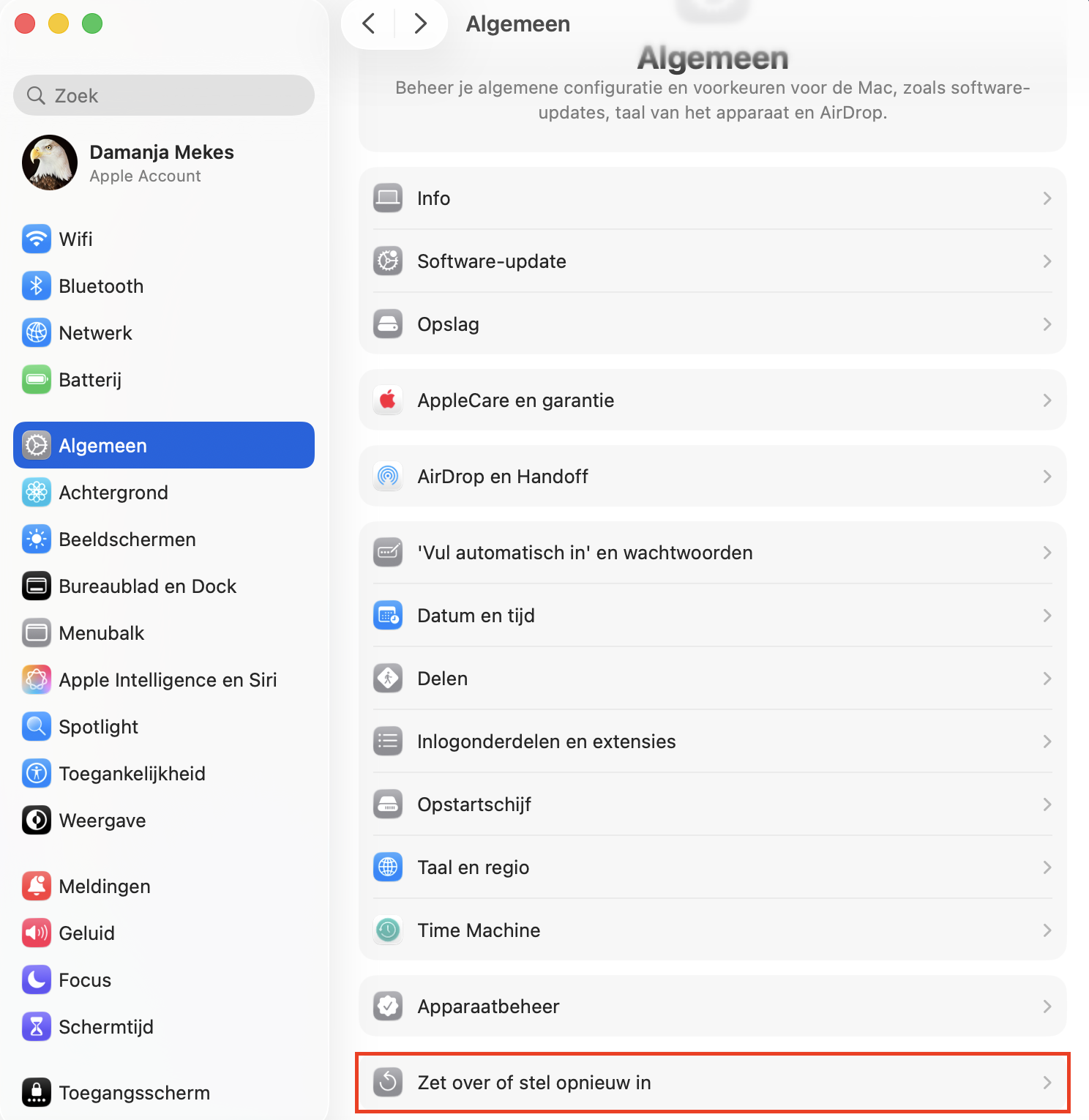 Het verwijderen van al je gegevens van je Mac kan ook voldoende zijn om malware te verwijderen. Houd er wel rekening mee dat je hierbij al je bestanden en instellingen kwijtraakt.