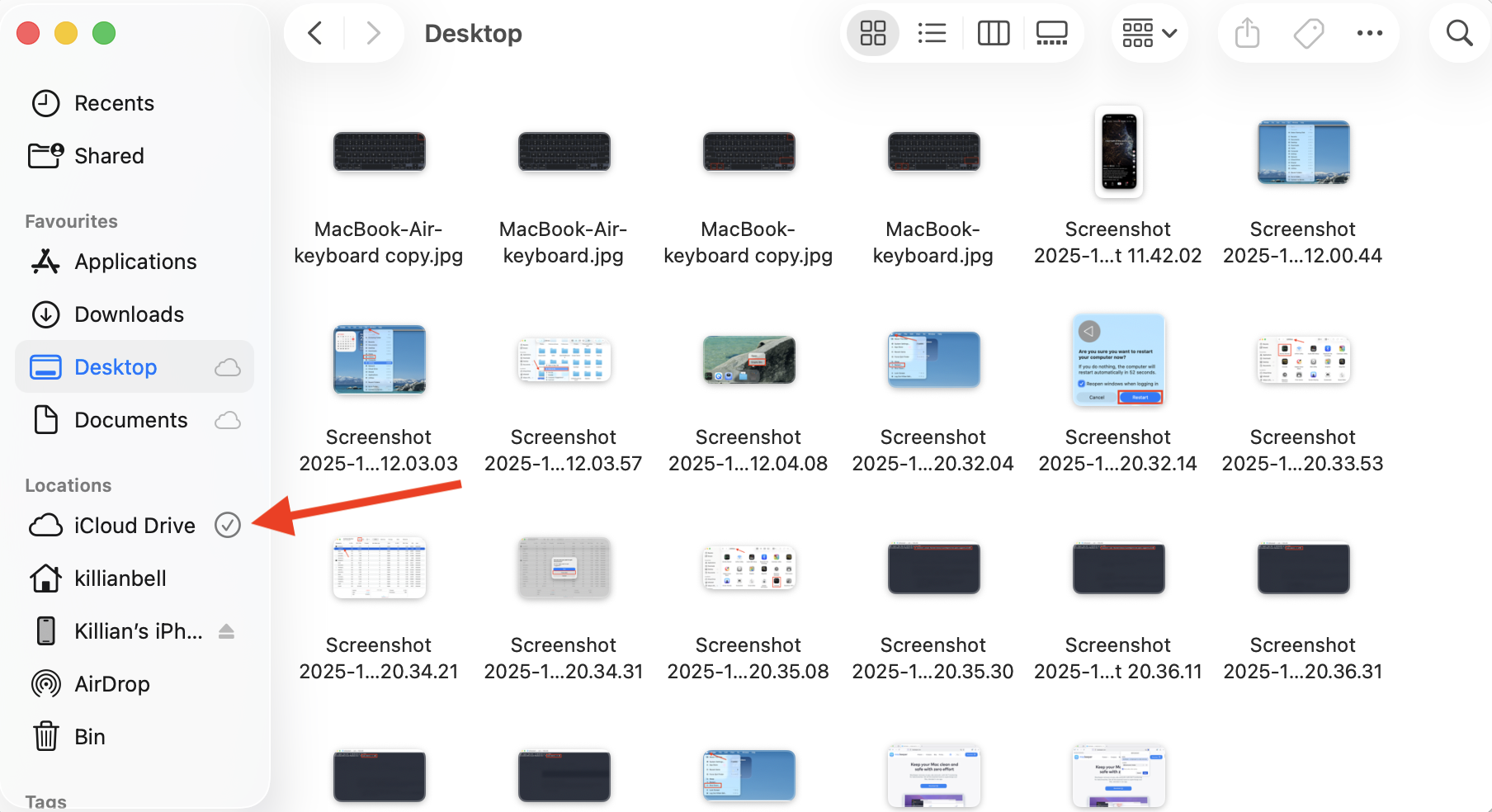 The iCloud Drive folder inside Finder on Mac. When you find the cloudd process on macOS has high CPU usage, see what's syncing to iCloud Drive and fix any issues with potentially corrupted files and folders.