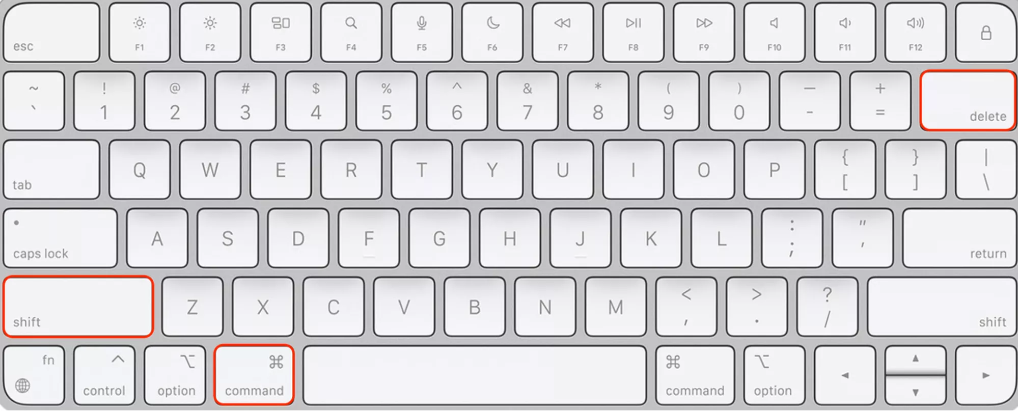 Trykk på tastene Cmd + Shift + Delete på MacBook-en din for å tømme hurtigbufferfiler i Chrome-nettleseren på Macen din. Denne snarveien lar deg raskt slette Chrome-hurtigbufferen.