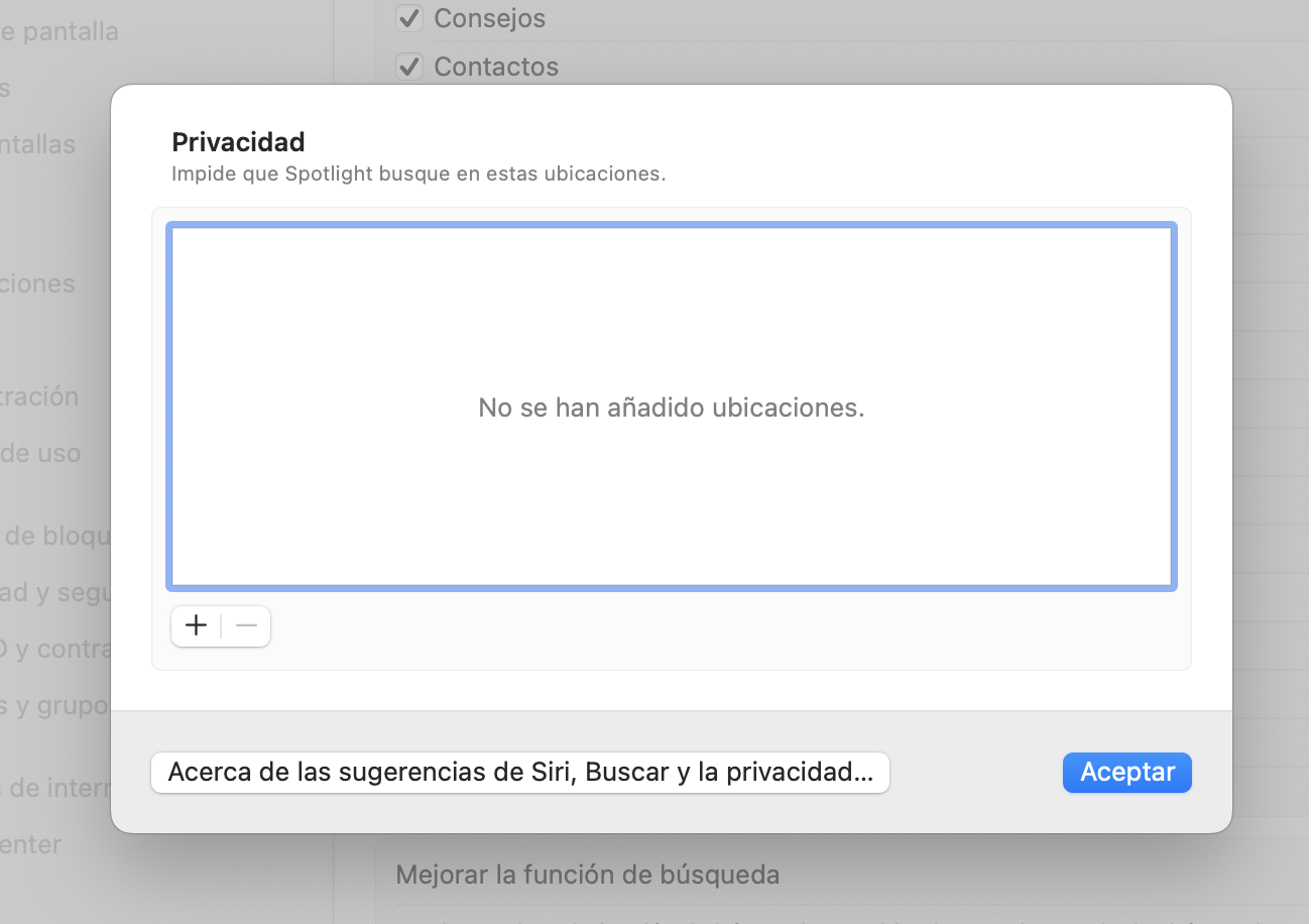 Intenta reindexar tu disco duro si hay problemas con el espacio libre recién adquirido en tu Mac.