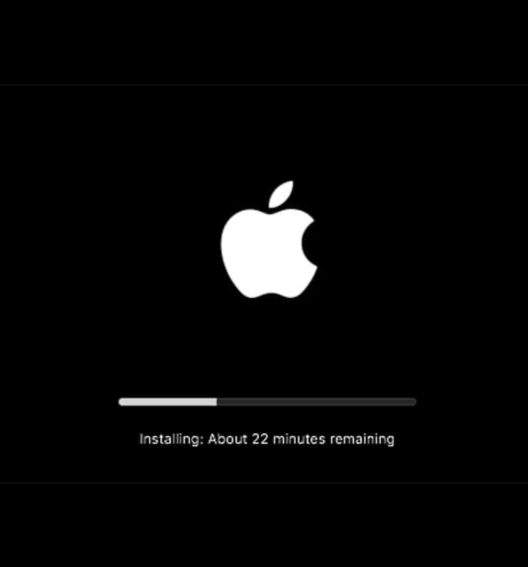 You might need to follow some final on-screen steps to complete and run the new macOS Tahoe on your device.
