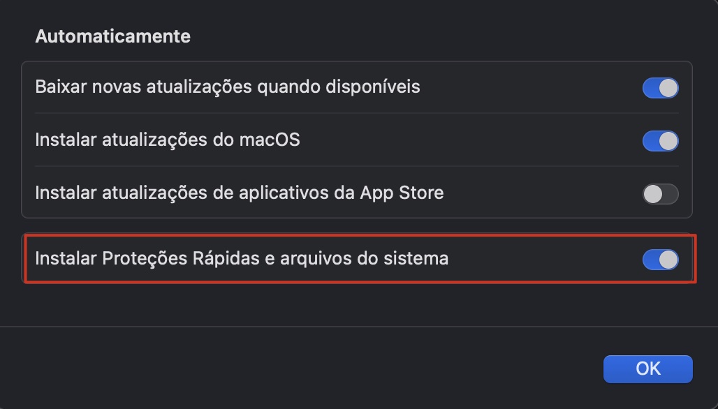 Agora, verifique se o seu Mac está configurado para baixar e instalar atualizações automaticamente. Isso garantirá que o XProtect esteja funcionando corretamente e protegendo seu Mac.