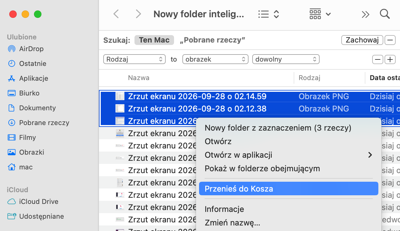 Jeśli znajdziesz jakieś zduplikowane zdjęcia, po prostu zaznacz i usuń kopie, których już nie chcesz zachować.