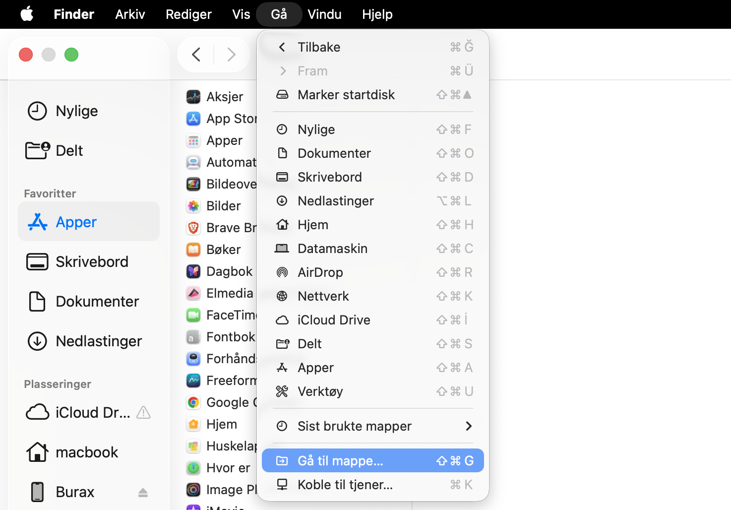 Reduser systemdata på Mac ved å slette bufferfilene dine. Gå til Finder og velg Gå > Gå til mappe for å begynne.