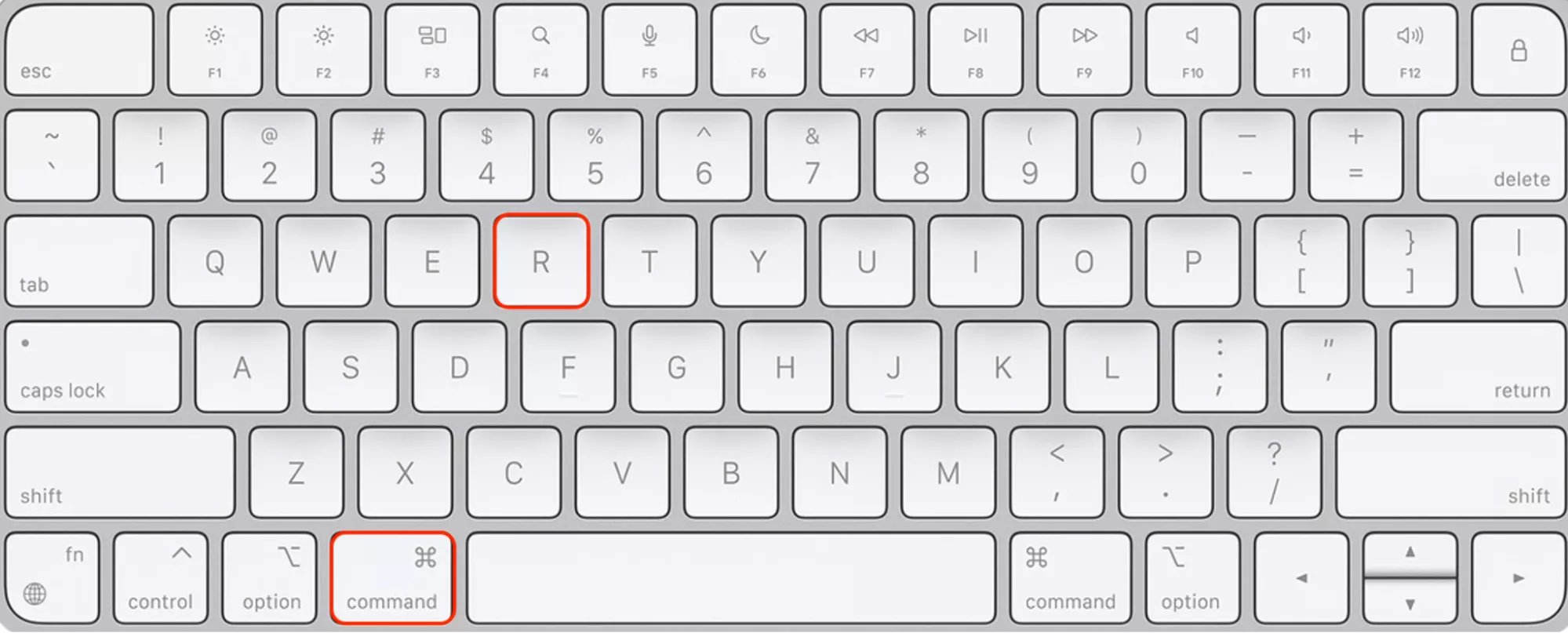 Para entrar en el modo de recuperación de macOS e intentar resolver tus problemas de conexión USB, deberás reiniciar tu dispositivo y mantener pulsado Command-R hasta que aparezca el logotipo de Apple.