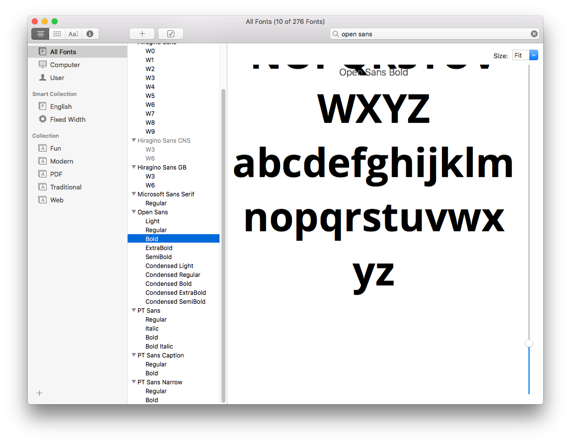 Open Font Book from your Applications folder on Mac, select the fonts you no longer need, then right-click and choose Remove to free up resources.