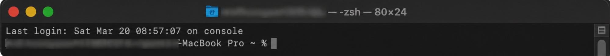 Inicie a câmera pelo Terminal para resolver os problemas de câmera do Mac. Para usar o Terminal para reiniciar a câmera do Mac, abra o Terminal e vá em Aplicativos > Utilitários > Terminal no Finder.