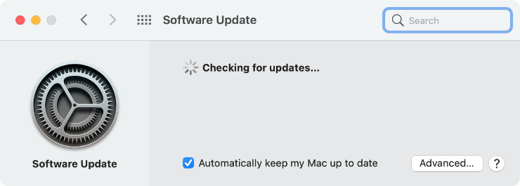 System Preferences > Software Update tab