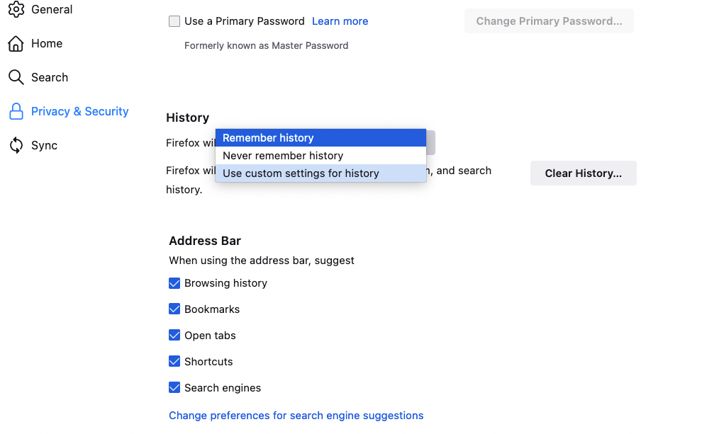 How to Clear Your Browsing History in Firefox